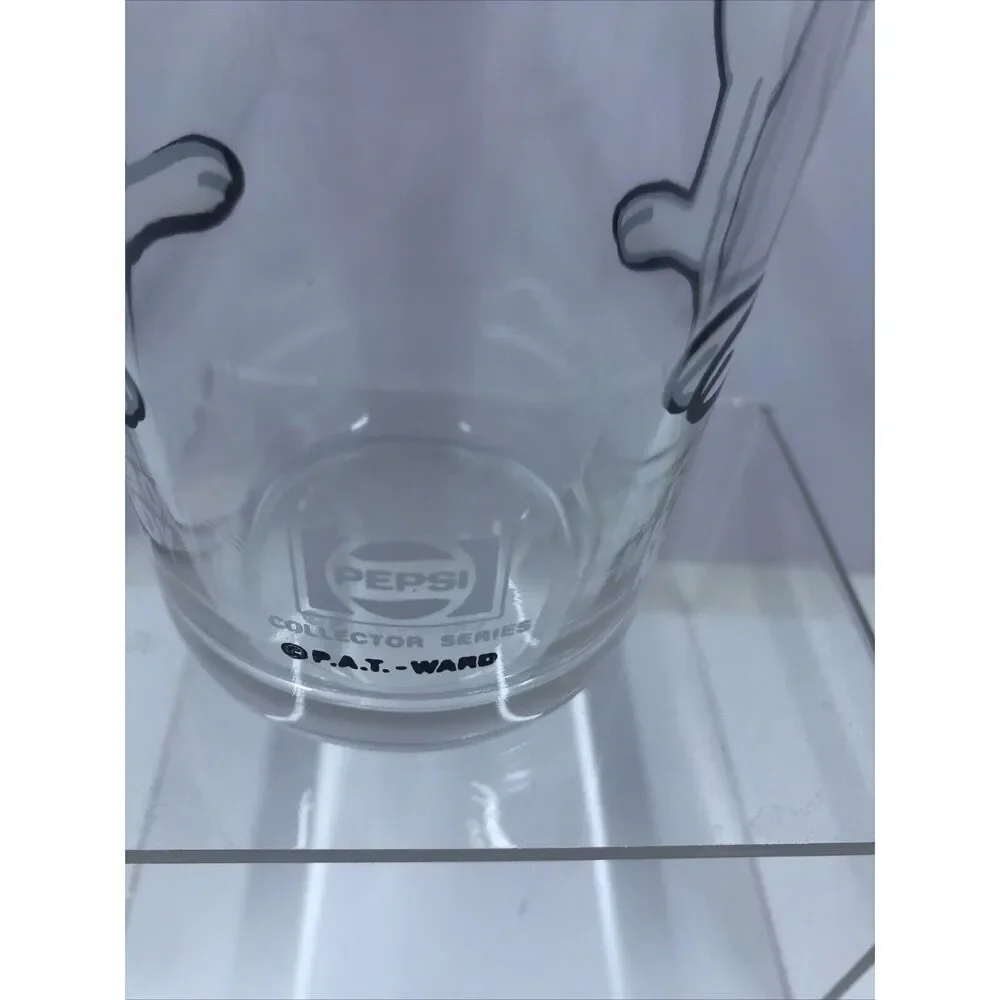Vintage  Mr. Peabody Drinking Glass Pepsi Collector 1970's Pat Ward